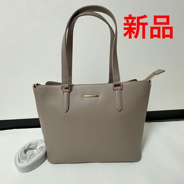 新品 ピンキーアンドダイアン トートバッグ ビジネスバッグ A4 ショルダー レザー 肩掛け 2WAY
