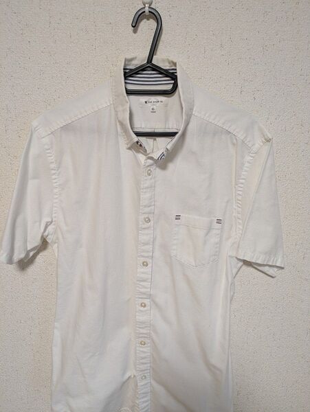 THE SHOP TK 半袖シャツ ホワイト XL メンズ