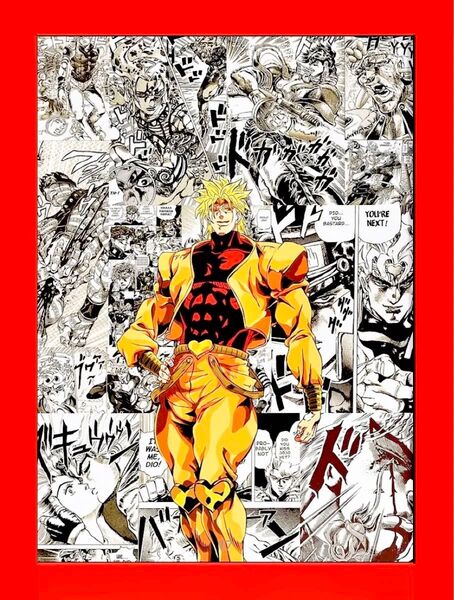 【限定セール】ジョジョの奇妙な冒険 ディオ ポスター