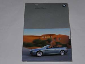 #2003 BMW 635Ci cabriolet Press kit #