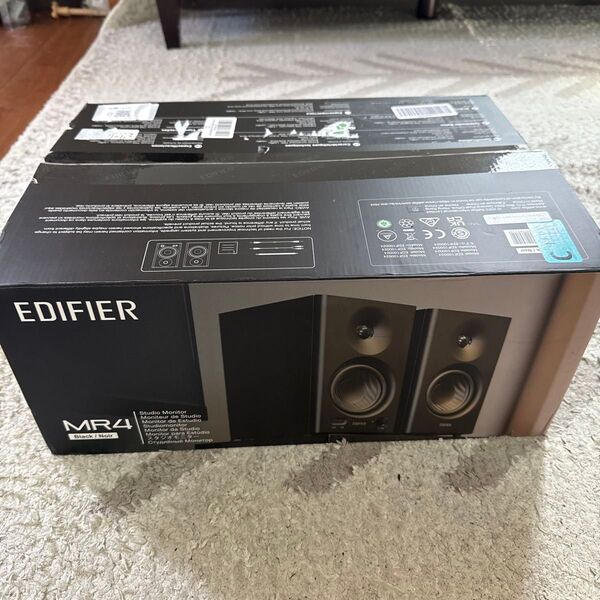 Edifier MR4 モニタースピーカー 動作確認済み エディファイア