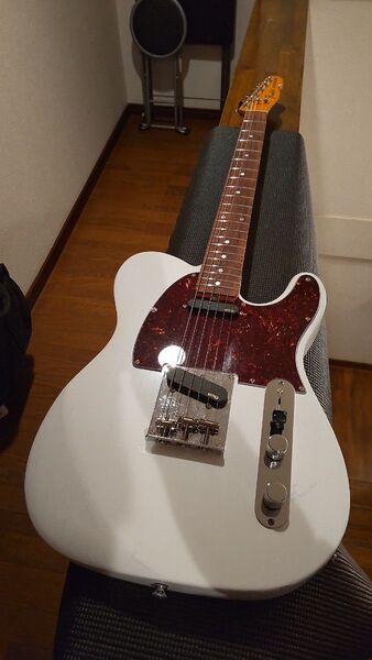 Fender Japan TL-72-55ネック+Squierボディ ステンレスフレット EMG