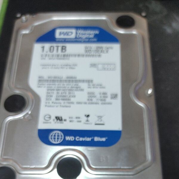 WesternDigital HDD 1TB WD10ealx 3.5インチ