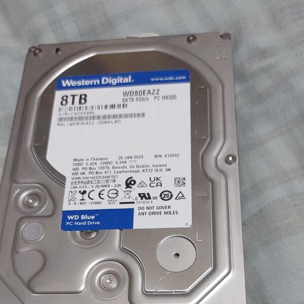 Western Digital WD Blue 8TB HDD WD80EAZZ