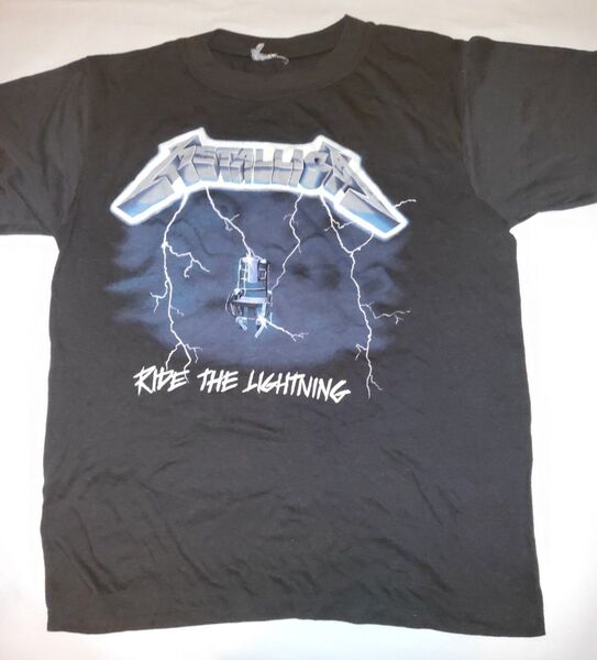 【当時物】Metallica Ride the Lightning メタリカ Tシャツ L