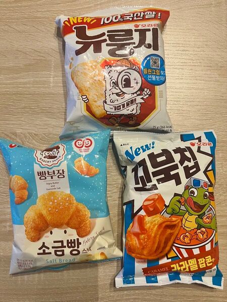 【韓国限定】スナック 農心 パン部長 オリオン お菓子詰め合わせ