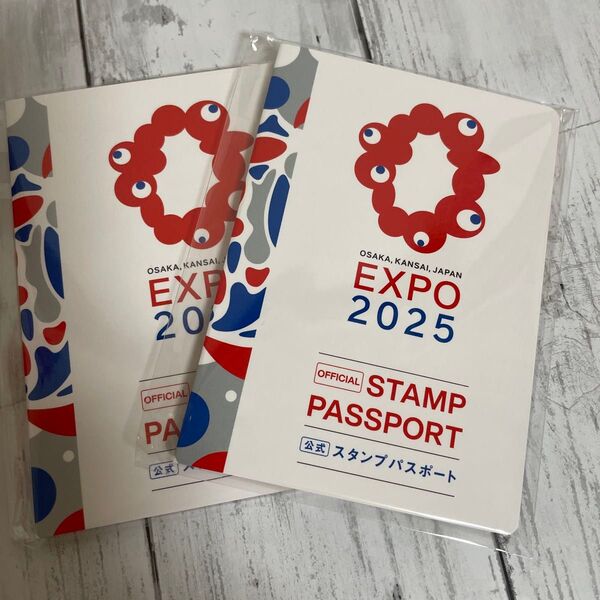 大阪・関西万博 EXPO2025 公式 スタンプパスポート 2冊 ミャクミャク