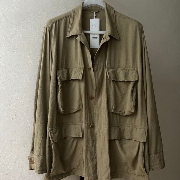COMOLI コモリ 2025SS ローシルクBDUジャケット サイズ2