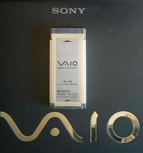 SONY VAIO メモリーカードアダプター VGP-MCA20未使用品