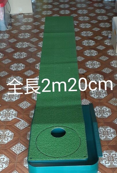 スコア-アップ!SOKO ROUNDパターマット 室内ゴルフ パット練習用 中古品