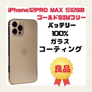 iPhone 12 Pro Max 512GB SIMフリー ゴールド