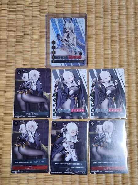 NIKKE DUEL ENCOUNTER 箔押しサインカード ブラン デュエニケ(ブラン PRセット)