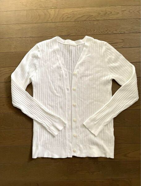 GU カーディガン オフホワイト M 美品