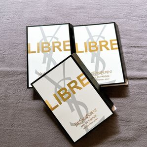3個セット イヴ・サンローラン リブレ オーデパルファム 香水 試供品 LIBRE サンローラン イヴ イヴサンローラン YSL