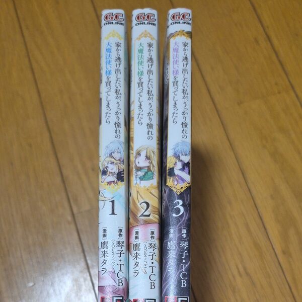 家から逃げ出したい私が、うっかり憧れの大魔法使い様を買ってしまったら 1.2.3巻 コミック