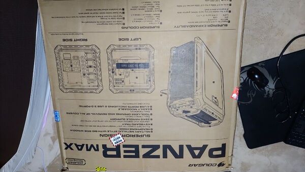 COUGAR フルタワー PCケース PANZER MAX 本格水冷
