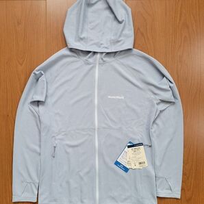 未使用 モンベル mont-bell クールパーカ レディース Mサイズ 現行モデル 水色 UVカット