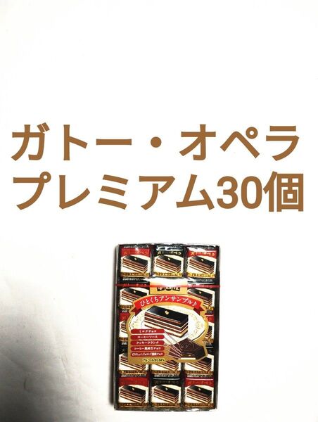 ●1箱30個入●ガトー・オペラ プレミアム●チロルチョコ●アウトレット●松尾製菓●