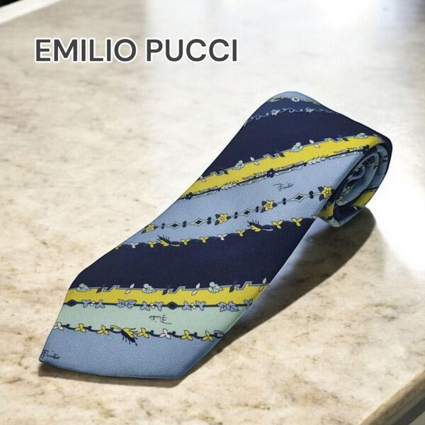 EMILIO PUCCI ネクタイ 絹 シルク4953562800