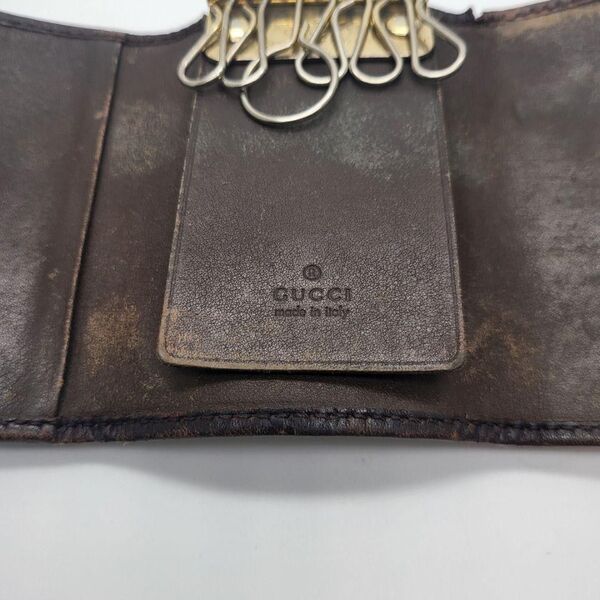 GUCCI グッチ キーケース レザー GG柄7997513200