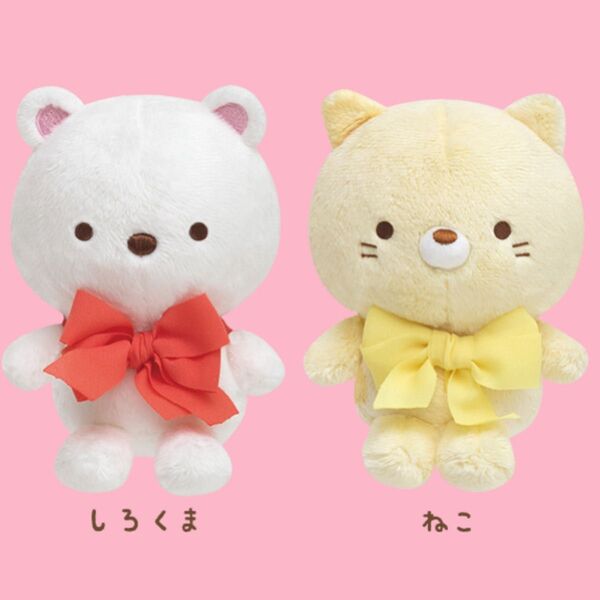 すみっコぐらし 「しろくまのてづくりぬいぐるみ」 ねこ しろくま