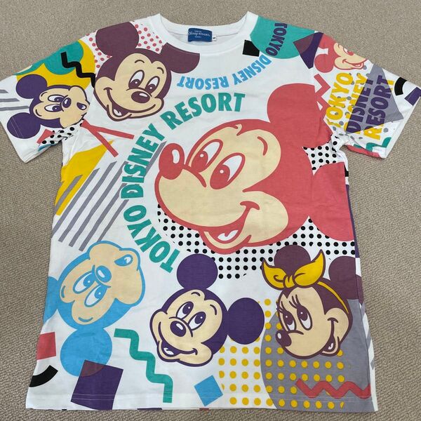 東京ディズニーランドディズニーシー ミッキーキャラクターTシャツ