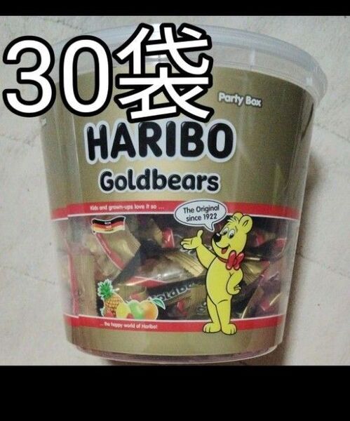 30袋 ハリボーグミ ハリボー HARIBO 3Dグミ お菓子