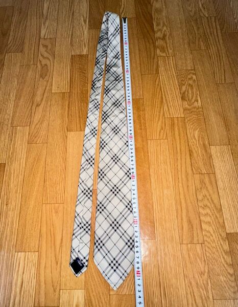 BURBERRY ネクタイ バーバリーロンドン チェック柄 シルク