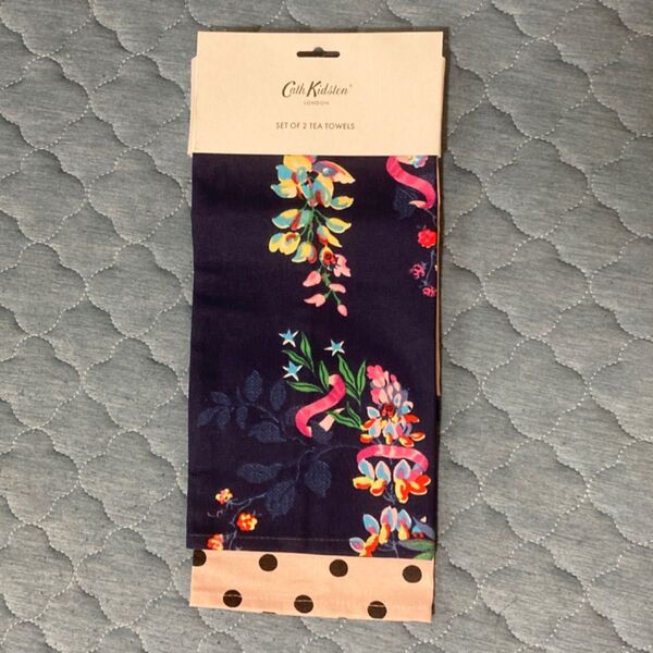Cath Kidston ティータオル2枚セット 新品 未使用
