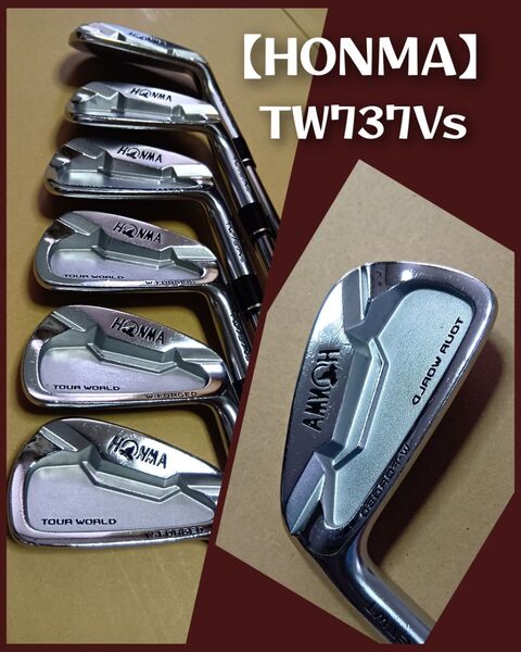 ★HONMAのアイアン★TW737Vs/5-10※6本セット
