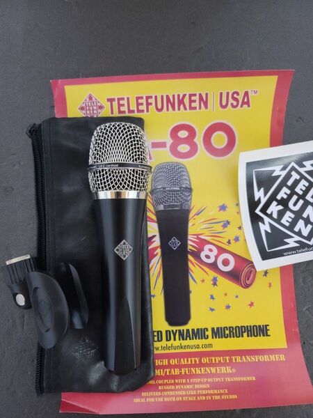 TELEFUNKEN M80 ダイナミックマイク