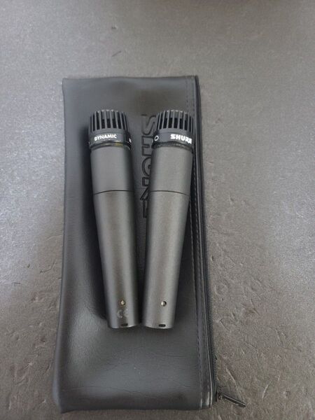 SHURE SM57 楽器用 ダイナミックマイク 2本セット