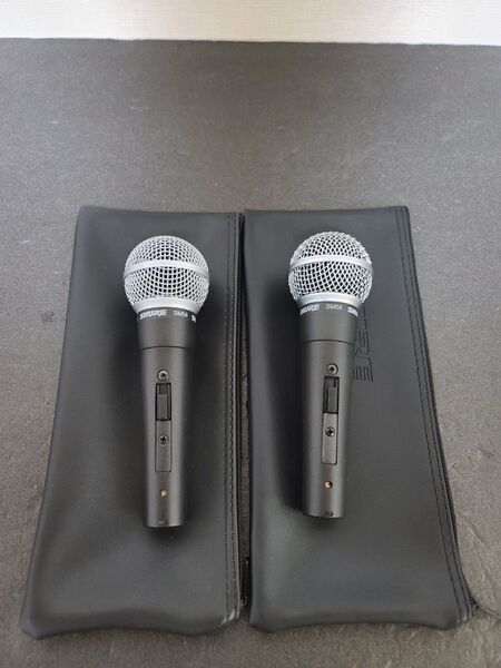 SHURE SM58S ダイナミックマイク 2本セット