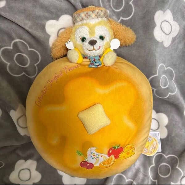 東京ディズニーシー ワンダフルキッチン パンケーキ ぬいぐるみ クッション クッキーアン ジェラトーニ リーナベル 目玉焼き
