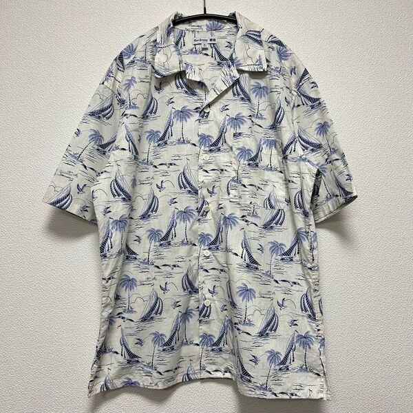 ユニクロ UNIQLO×reyn spooner 半袖開襟シャツ アロハ Mサイズ 331-444646