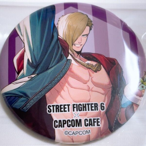 ストリートファイター6 × CAPCOM CAFE バッジ エド スト6 カプコンショップ カプコン展 缶バッジ