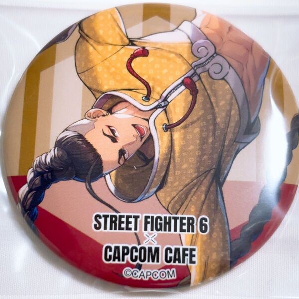 ストリートファイター6 × CAPCOM CAFE 缶バッジ ジェイミー カプコンショップ カプコン展