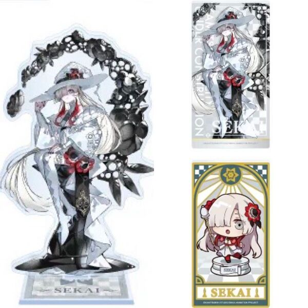 神椿市建設中 ドンキホーテ SEKAI アクリルスタンド クリアカード2種