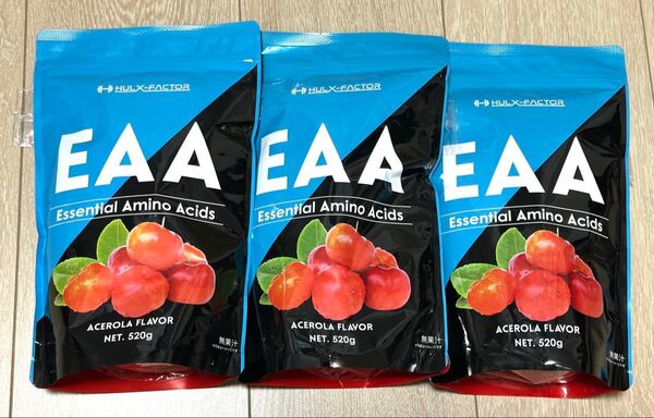 ハルクファイター EAA アセロア風味 520g×3袋