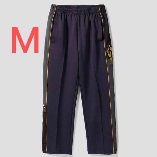 Mサイズ グラニフ ジョジョの奇妙な冒険「階段を降りたな」トラックパンツ ジャージ 荒木飛呂彦 JOJO ディオ ポルナレフ