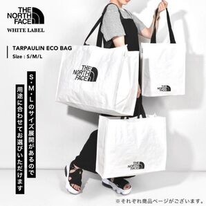新品未使用 ザノースフェイス ショッパーバッグショッピング SML 3枚 韓国限定 エコバッグ ロゴ