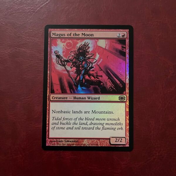 【MTG】月の大魔術師 foil 1枚