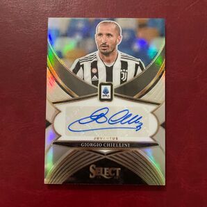Giorgio Chiellini Signatures auto Panini Select Soccer Serie A