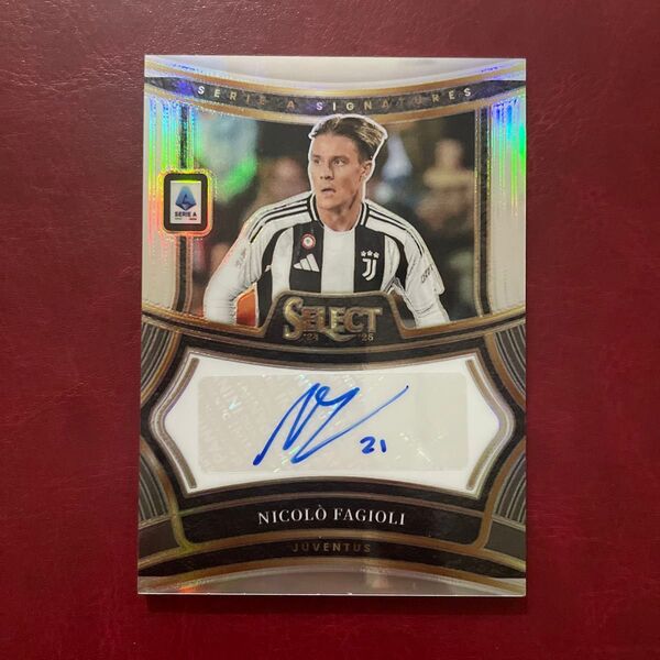 Nicolo Fagioli Signatures auto Panini Select Soccer Serie A
