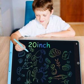 お絵かきボード 電子メモパッド 20インチ 子ども 知育玩具