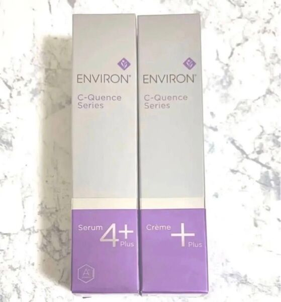 【エンビロン】セラム4+ /クリーム+/ 2点セットENVIRON シークエンス 4 プラス