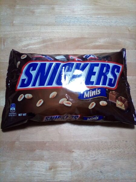 バラ売り☆ 55個 ☆ コストコ ☆ スニッカーズ ミニチュア マース Costco ☆ SNICKERS MINIS マース