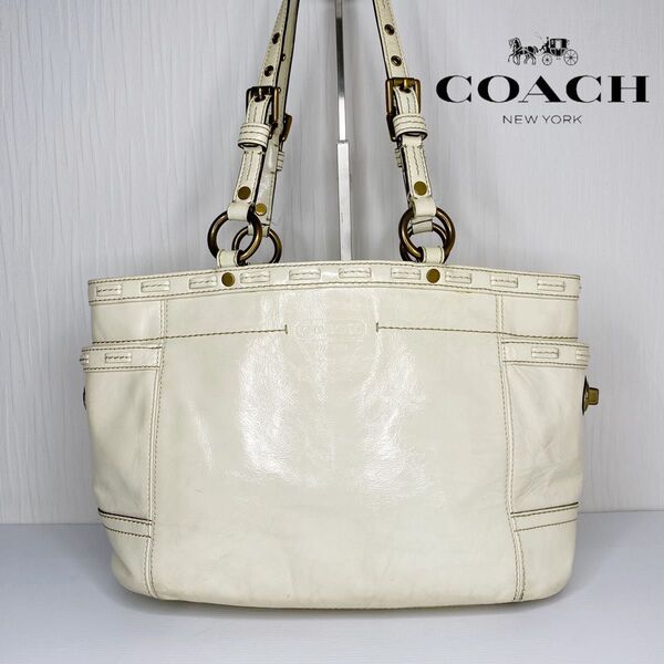 479 COACH コーチ レザー ショルダーバッグ ハンドバッグ