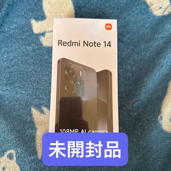 未開封品 Redmi Note 14 ブラック 8GB+256GB