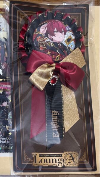 KnightA 騎士A ばぁうくん B賞 缶バッジ付きロゼット
